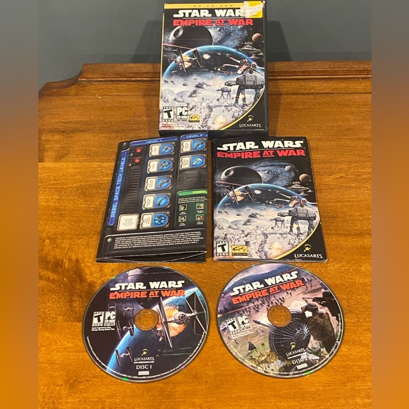 Star Wars: Empire at War (PC, 2006) 2 Disc Set - Picture 1 of 3